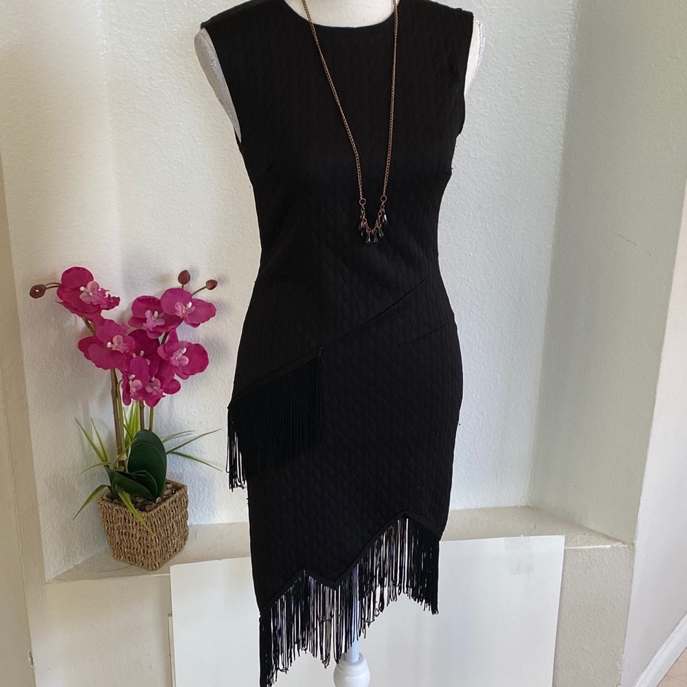 ⛩Lord & Taylor Vintage Black sleeveless Dress